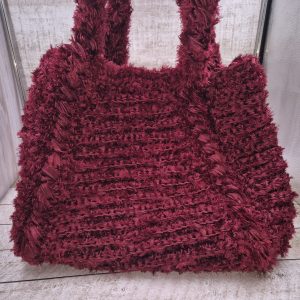 👜Bolso Velvet Burdeo👜