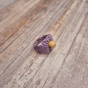 🌿 Anillo Semilla Violeta