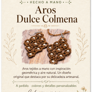 🍯✨ Aros “Dulce Colmena” ✨🍯