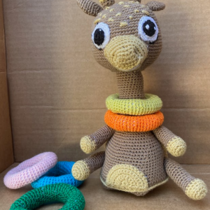 Jirafa Apilable “Milo” 🦒🌈 "