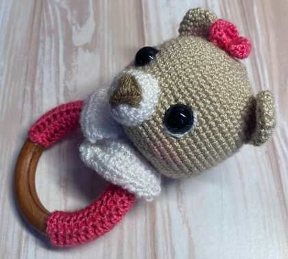 Mordedor “Osita Rosita” 🐻🌸 - Imagen 2