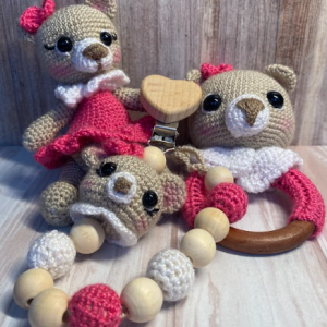 Set “Osita Rosita” 🐻🌸