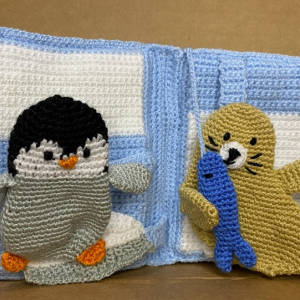 Librito Sensorial “Pequeñas Aventuras” 📘🧶